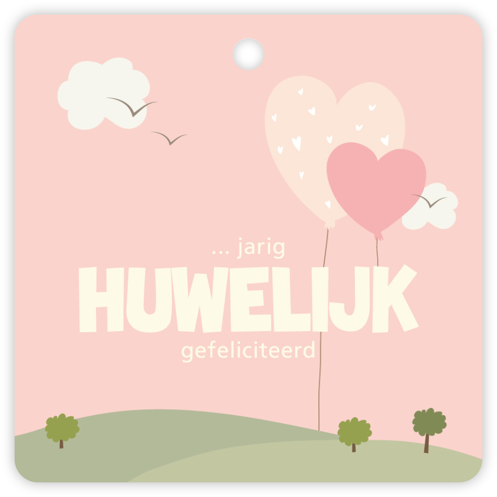 ... jarig huwelijk kaartje