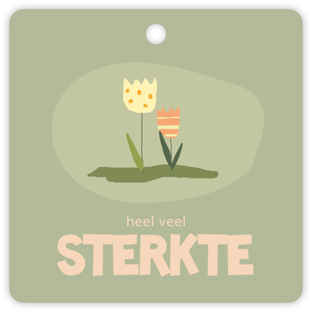 Sterkte - kaartje